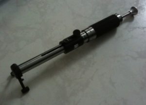 Impact testing according to Wegner method